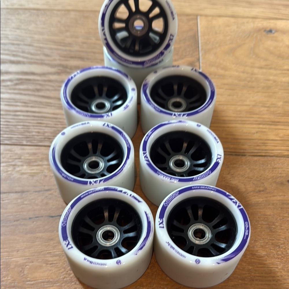Bont Roller Skate wheels with mini bearings